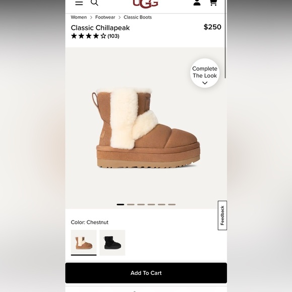 BNIB RARE COLOR FOR USA CHILLAPEAK UGGS - Picture 9 of 9